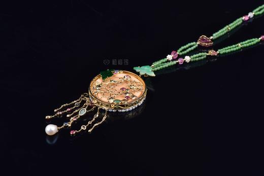 【富贵花开】古董象牙坠+盒一套-ZX901022 商品图8