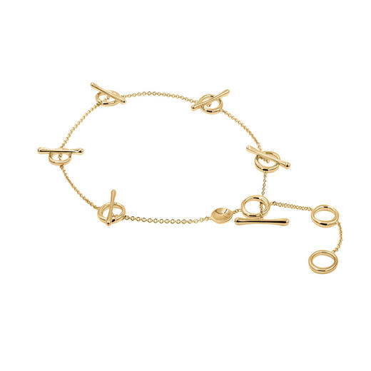 J.HARDYMENT | Medium T-Bar Link Necklace [项链] 商品图3