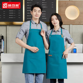 围裙女家用厨房耐脏工作服新款网红餐饮食堂专用男士围腰定制印字