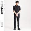 PINLI品立夏季新款男修身半袖五分袖短袖衬衫上衣B222113029 商品缩略图1