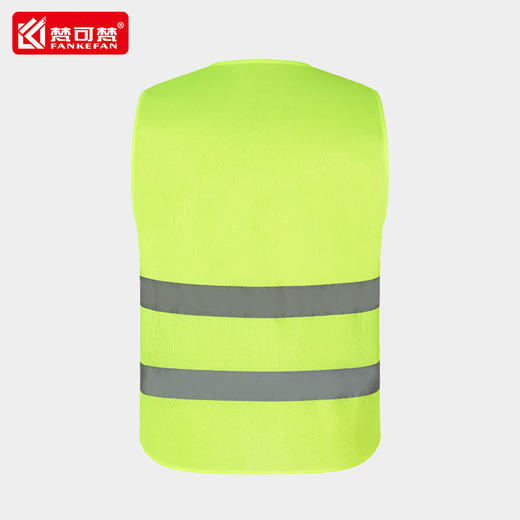 夏季反光安全背心工地施工马甲交通环卫工人衣服男定制LOGO印字 商品图4