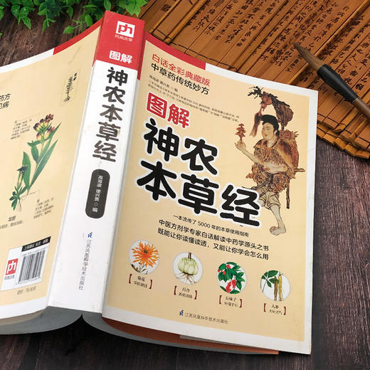 (仓发) 图解神农本草经  中草药传统妙方 一本流传了5000年的本草使用指南/江苏凤凰科学技术出版社/9787553754581 商品图2