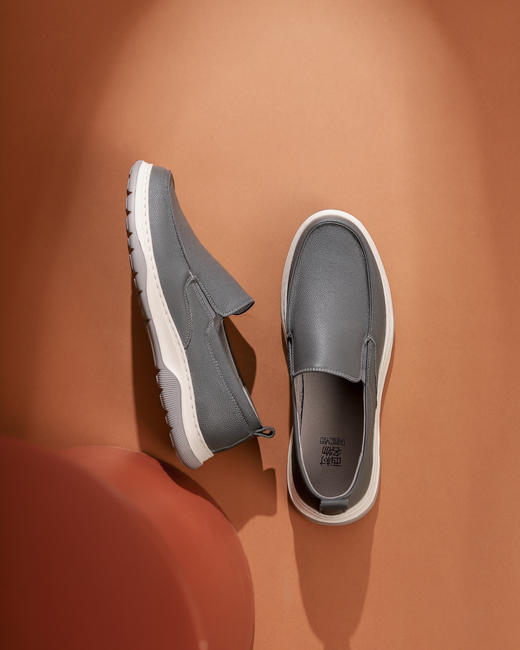 西村名物2022春季新款简约男士皮鞋尖头百搭男士商务休闲皮鞋T12AW11151 商品图1