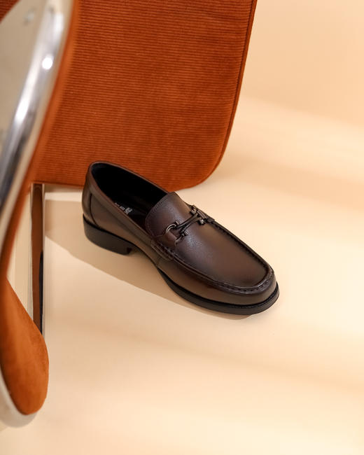 西村名物2022新款正装皮鞋办公鞋婚鞋商务休闲皮鞋男鞋10801 商品图2