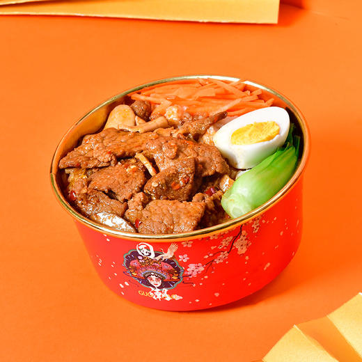 【食品酒水】粮农小炒黄牛肉160g方便速食料理包小碗菜套餐饭煲仔饭 商品图1