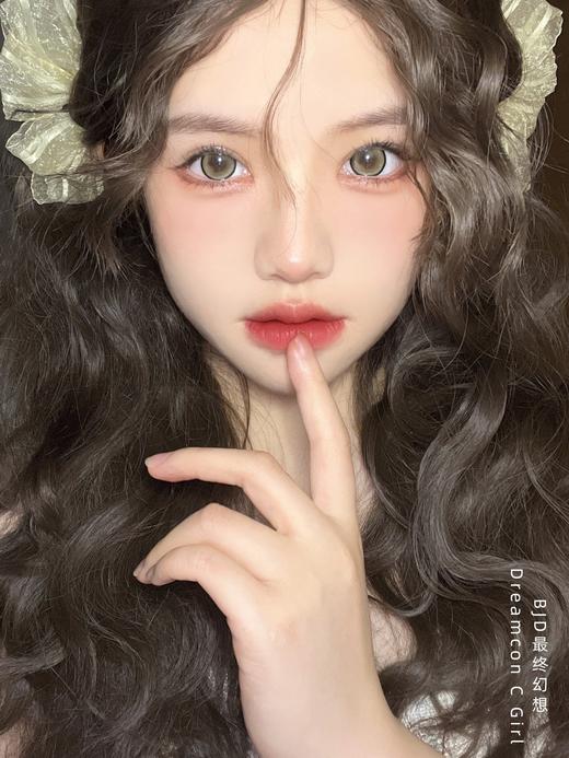 Dreamcon c girl 年抛美瞳 BJD最终幻想茶色 直径14.5mm 商品图7