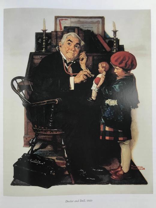 诺曼·洛克威尔美国人民画集（馆藏） 156幅插图（133幅彩色） 精装大16开 商品图9