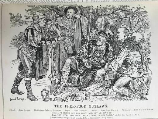 1906年1-6月 英国讽刺漫画杂志《笨拙》 数百幅插图 漆布精装16开 商品图8