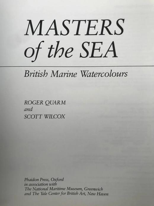 英国海洋水彩画集 119幅插图（32幅彩色） 精装16开 商品图3
