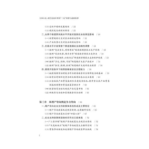 大国小农：现代化新征程的“三农”问题与战略抉择/大国大转型中国经济转型与创新发展丛书/叶兴庆/总主编:迟福林/浙江大学出版社 商品图2