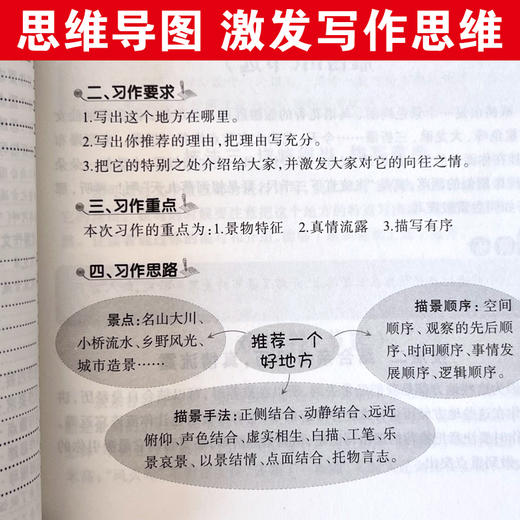 同步作文 四年级上下册合订本 商品图3
