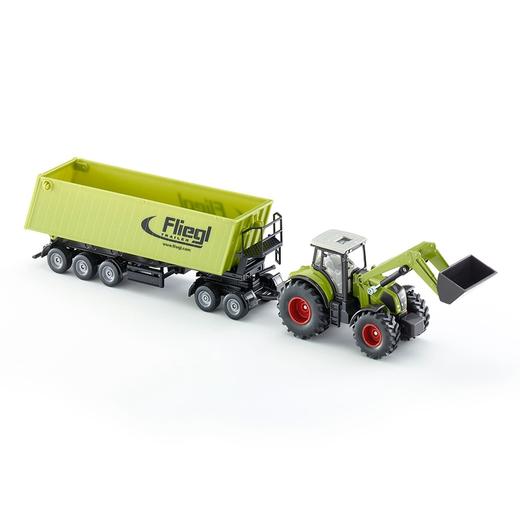 SIKU 拖拉机带前端式装载机和自卸拖车SKUC1949 商品图3