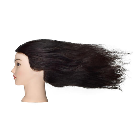 飞彩18寸黑色全人发女士教练头 商品图4