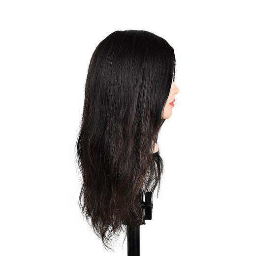 飞彩18寸黑色全人发女士教练头 商品图2