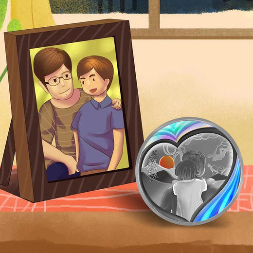 【中国钱币】父亲节纪念章 商品图5