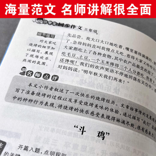 同步作文 三年级上下册合订本 商品图4