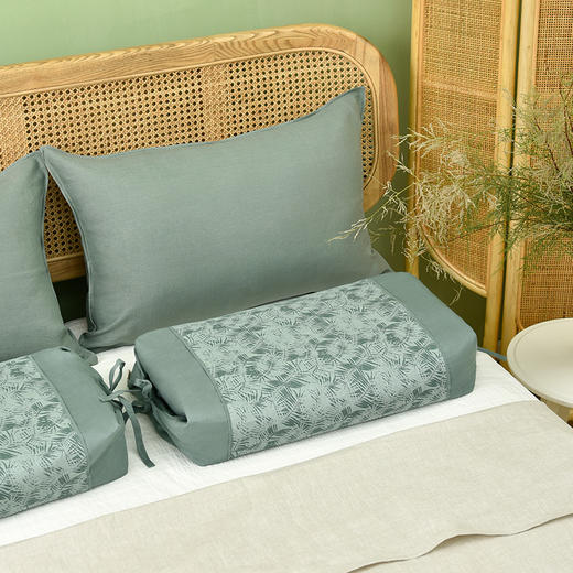 竹林系列荞麦壳护颈调节枕 商品图0