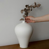 中国 黄妍 花器花足杯梅瓶白罐羊腿瓶 优雅日常白瓷 商品缩略图2