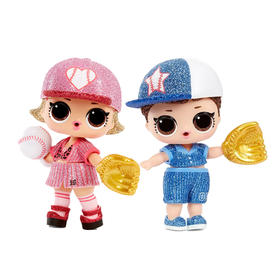 MGAL.O.L.惊喜娃娃全明星运动娃娃-红队蓝队