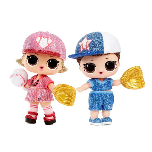 MGAL.O.L.惊喜娃娃全明星运动娃娃-红队蓝队 商品图0