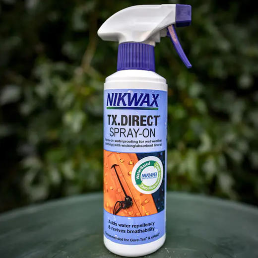 NIKWAX冲锋衣115清洗剂户外服装喷雾式防水剂保养套装300ML*2 商品图3