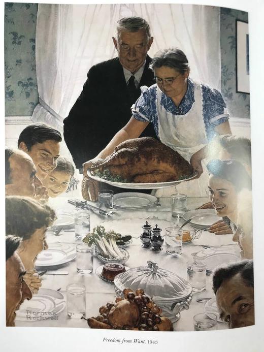 诺曼·洛克威尔美国人民画集（馆藏） 156幅插图（133幅彩色） 精装大16开 商品图12