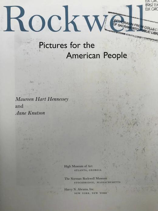 诺曼·洛克威尔美国人民画集（馆藏） 156幅插图（133幅彩色） 精装大16开 商品图3