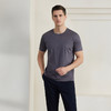 【纯棉男士圆领T恤】夏季新品男士薄款T恤纯色百搭圆领套头上衣 商品缩略图4