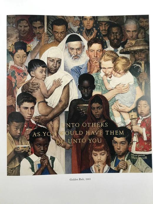 诺曼·洛克威尔美国人民画集（馆藏） 156幅插图（133幅彩色） 精装大16开 商品图11