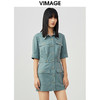 VIMAGE/纬漫纪春季新款通勤百搭工装裙收腰显瘦连衣裙V1707348 商品缩略图7