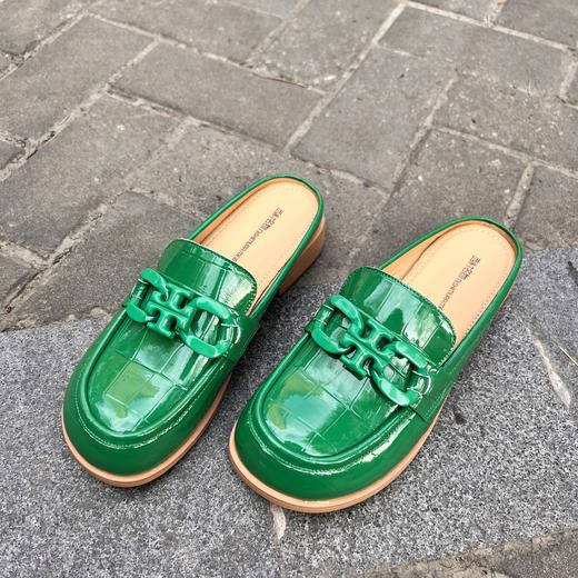 西村名物2022春夏新款穆勒拖凉拖鞋女夏单鞋子X22AH19971 商品图3