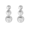 J.HARDYMENT | XL 3 Round Thumbprint Earrings [耳环 2色] 商品缩略图0