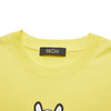 MCM 女士小狗印花圆领短袖T恤 浅黄 MHTCSSX01 商品缩略图3