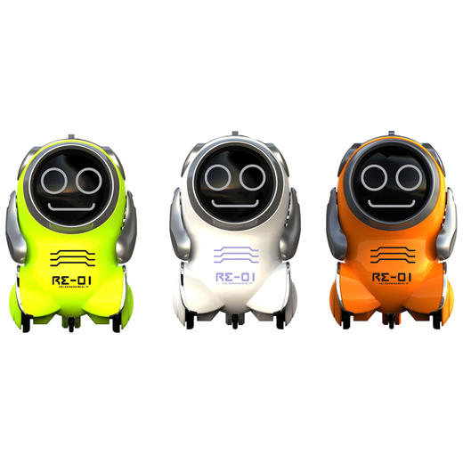 银辉 口袋机器人普吉（橙色绿色白色） 商品图0