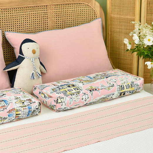 城市漫步系列荞麦壳长方枕 商品图3