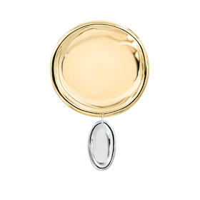 J.HARDYMENT | XL Round TP Drop Pendant Brooch [ 胸针 混色]