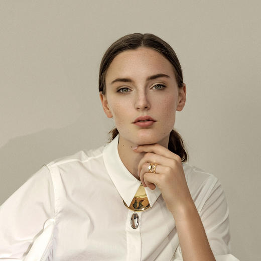 J.HARDYMENT | XL Round TP Drop Pendant Brooch [ 胸针 混色] 商品图3