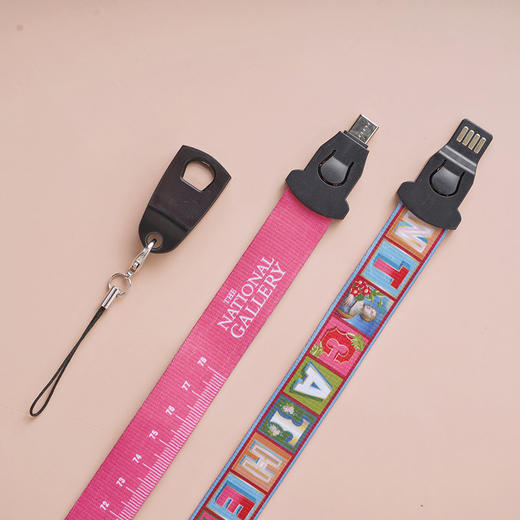 The National Gallery圣凯瑟琳尺子挂脖数据线iphone/type-c充电线礼物 商品图1
