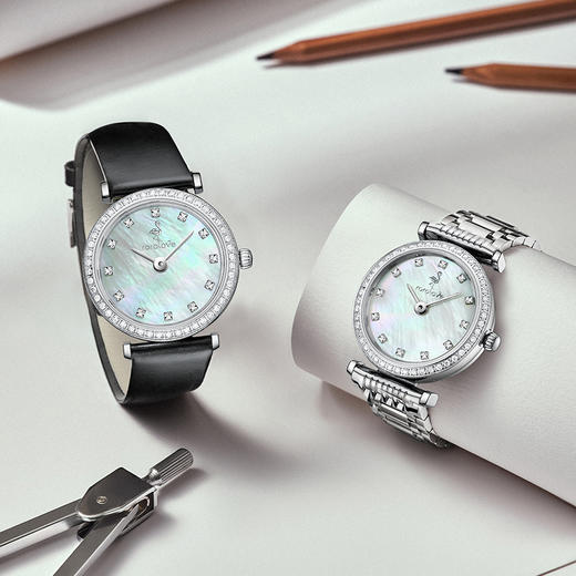 【ROROLOVE】宣爱Announce系列 天然钻石新款气质手表女轻奢时尚女表送礼物（60颗钻） 商品图2