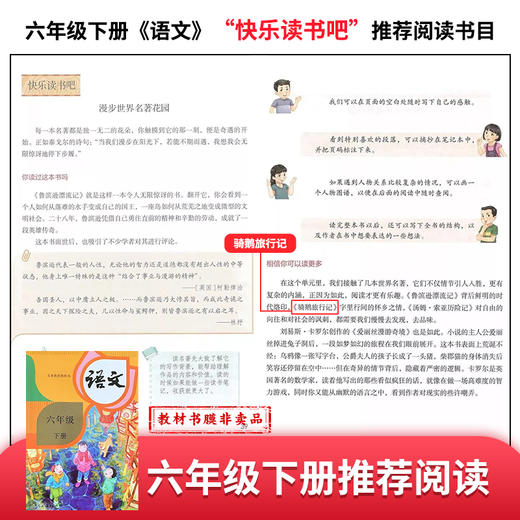 (仓发) 尼尔斯骑鹅旅行记 快乐读书吧六年级下册推荐阅读 无障碍阅读 小学生课外推荐阅读书目 有习题/南方出版社/[瑞典]塞尔玛·拉格洛夫/9787550168312 商品图2