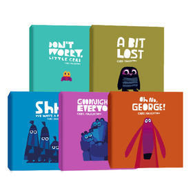 【北京上海专拍·宝莉爹书单·2-8岁】克里斯·霍顿的故事时间：纸板书5本套装 | 风趣简明 哲理绘本 | 赠活动素材包(Activity Kit)&音频