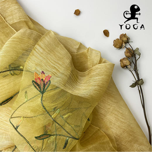 【现货秒发】壁虎瑜伽【真丝丝巾】百搭女披肩 商品图2