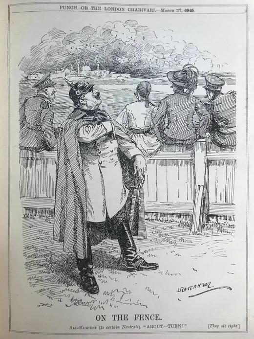 1915年1-6月 英国讽刺漫画杂志《笨拙》 数百幅插图 漆布精装16开 商品图10