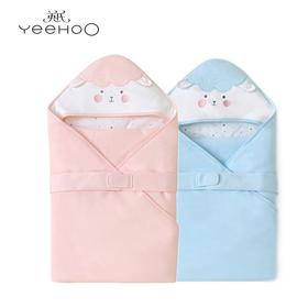 英氏婴儿抱被婴童抱毯初生宝宝床上用品包被YEBAJ01015A YEBAJ01017A