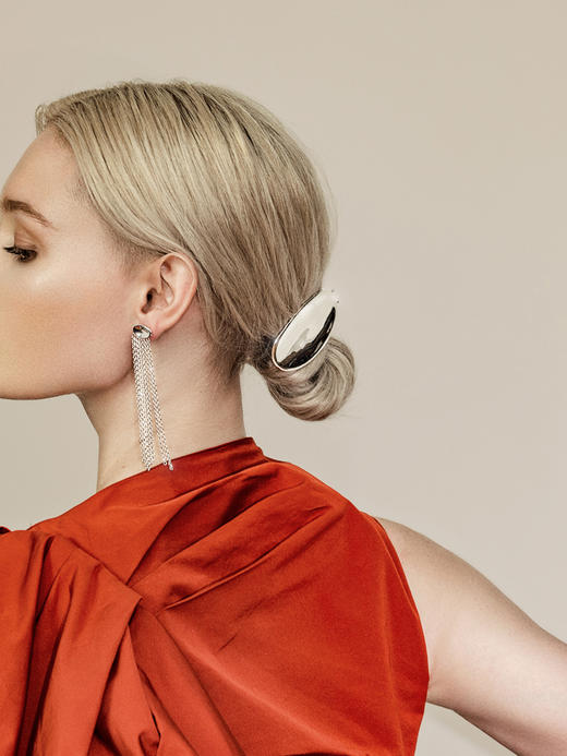 J.HARDYMENT | XL Oval Thumbprint Hair Clip [发卡 2色] 商品图5