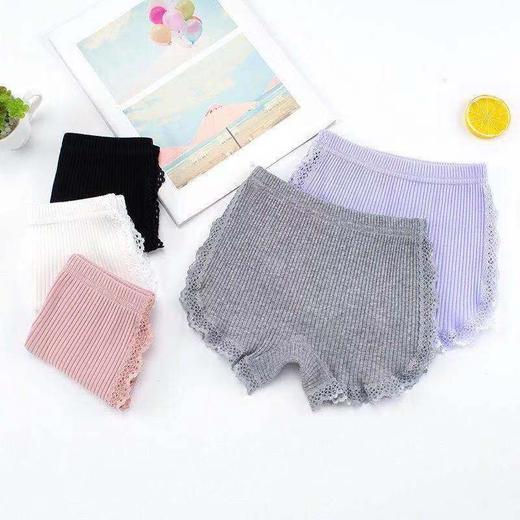 【两条装】女童安全裤小女孩中大童平角内裤棉防走光夏季薄款儿童打底短裤 商品图5