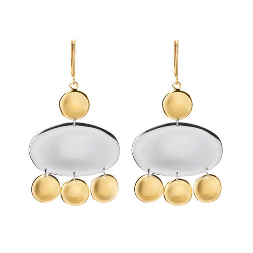 J.HARDYMENT | Large Oval Thumbprint Chandelier Earrings [耳环 4色] 商品图0