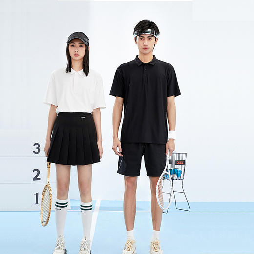 【男女同款❗️衣柜里常备的Polo衫】纯色简约百搭修身，冰凉防蚊T恤，夏季新款休闲宽松，翻领短袖父亲节礼物新年礼盒年货礼盒 商品图1