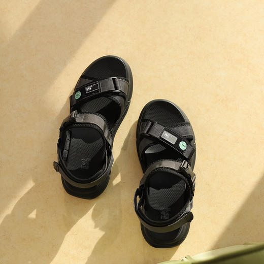 西村名物22年夏新款透气运动休闲拼色沙滩男凉鞋X12BR24511 商品图3