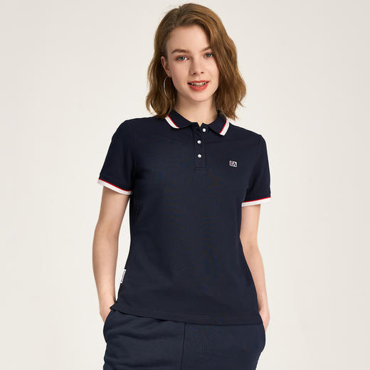 ELLE Active女士夏季新款运动POLO短袖T恤多色可选 商品图3